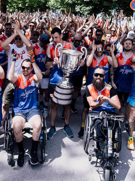 Laufteam „Red Bulls & Friends“ erneut mit Spendenrekord für Wings for Life 