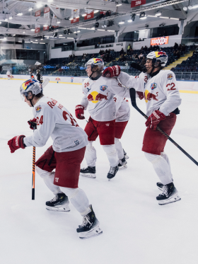 Red Bull Hockey Juniors gewinnen gegen Meran Red Bull Hockey Juniors gewinnen gegen Meran