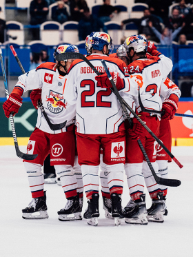 Red Bulls in the CHL playoffs after incredible win in Växjö Red Bulls in the CHL playoffs after incredible win in Växjö