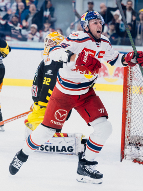 3:0 shutout victory for the Red Bulls against spusu Vienna Capitals 3:0 shutout victory for the Red Bulls against spusu Vienna Capitals