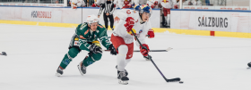 Red Bull Hockey Juniors feiern 3:2-Heimsieg