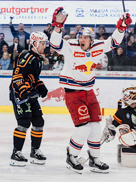 Red Bulls setzen sich in der Overtime gegen Graz durch Red Bulls setzen sich in der Overtime gegen Graz durch