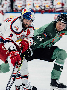 Red Bulls erkämpfen 3:2-Overtime-Sieg gegen Olimpija Ljubljana Red Bulls erkämpfen 3:2-Overtime-Sieg gegen Olimpija Ljubljana