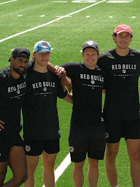 Red Bulls beschreiten im Konditionstraining neue Wege Red Bulls beschreiten im Konditionstraining neue Wege