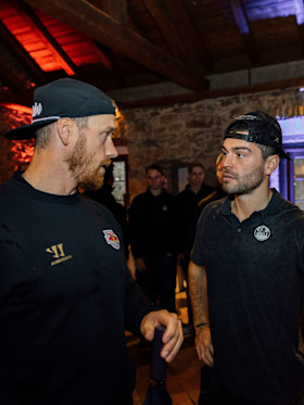 Good atmosphere at the Red Bulls Salute welcome event Good atmosphere at the Red Bulls Salute welcome event