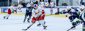 Red Bull Hockey Juniors holen ersten Punkt zum Saisonauftakt