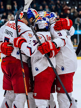 Vierter Sieg in Serie | Red Bulls gewinnen in Linz mit 3:2 