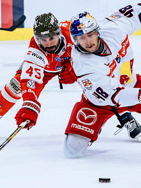 Red Bulls im direkten Duell um Platz 3 gegen Bozen Red Bulls im direkten Duell um Platz 3 gegen Bozen
