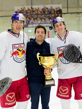 Coldest Court: Salzburg gewinnt Padel-Duell auf dem Eis