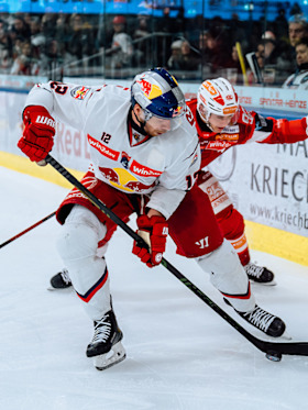 Red Bulls starten mit Heimspiel gegen Klagenfurt in die win2day ICE Hockey Le...