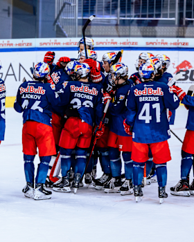 Red Bull Hockey Juniors holen drei Punkte in Cortina