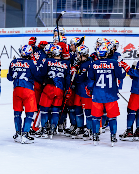 Red Bull Hockey Juniors gewinnen 4:2 gegen Jesenice