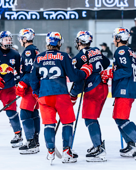Red Bull Hockey Juniors Win in a Shootout Against the current Champions